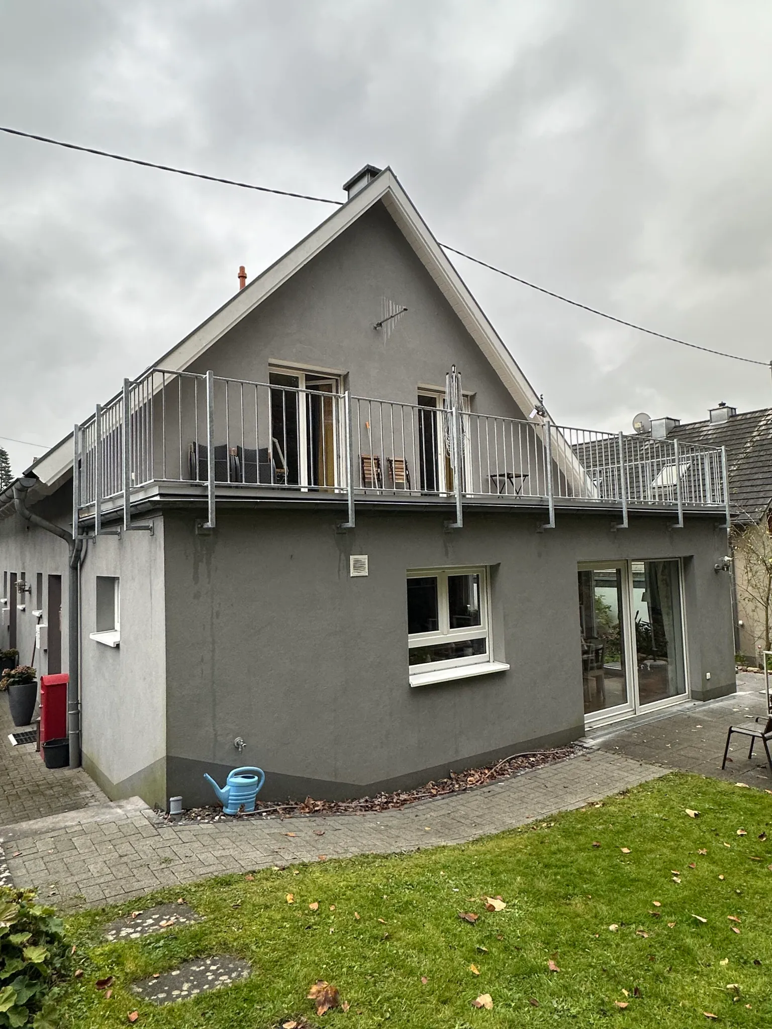 Verzinktes Stahlgeländer